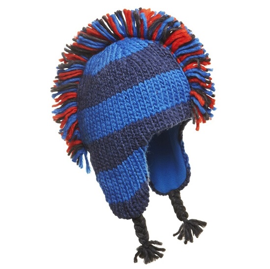 Factory Direct Arcylic Winter Hat with Pompom and Earplate