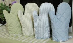 Hot sales cheap Heat-resistant cotton oven mitt