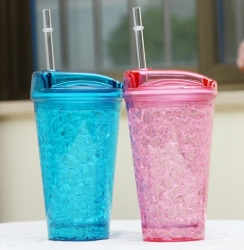 Ice Juice Cup with lid made in china