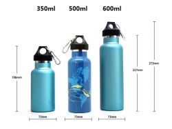 Big Mouth Double Wall Stainless Steel Vacuum Sport Water Bottle