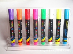 high quality erasable fluorescence liquid chalk marker pen made in china