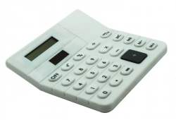 Promotional Gifts Solar Quality Electronic Calculator Dual Power