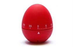 Plastic Egg Shape Unique Kitchen Timer Made in China