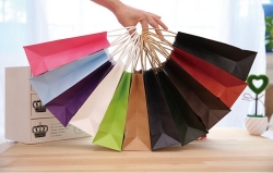 High quality Branded Retail Paper Shopping Bags