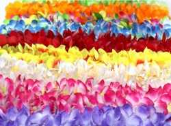 Wholesale Flower Leis Promotion Hawai Flower Necklace