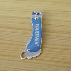 Nailclipper in foot sharp with Customized LOGO for promotion