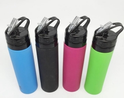 600ml Silicone Foldable Water Bottle