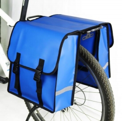 Bicycle Pannier Bags of Double Rear for Newspaper Deliverer