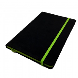 PU Cover A5 notebook with side color