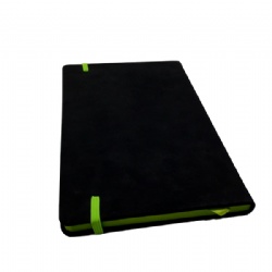 PU Cover A5 notebook with side color