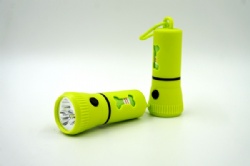 PET Dog product LED Torch and bags