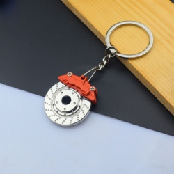 Brake Disc Metal Keychain for Car gift Promotion