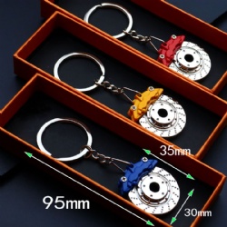 Brake Disc Metal Keychain for Car gift Promotion