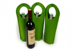 Felt Wine Bag with LOGO for promotion Made in China