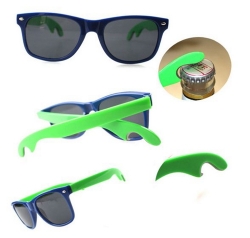 New Plastic Beach Sunglasses With Beer Bottle Opener made in china